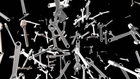Adjustable spanner Background 4K