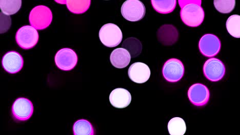 iluminación de bokeh