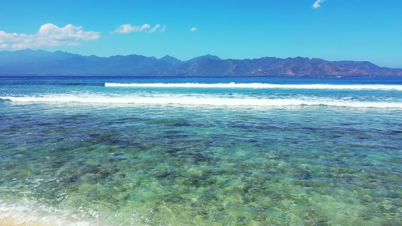 추상 바다 배경