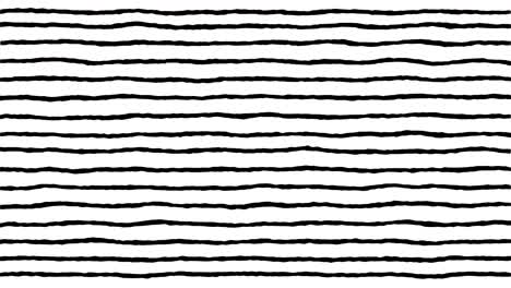 abstract funny hand drawn lines on white background. cartoon cute element in trendy vintage stop motion style. seamless loop doodle sketch animation for creative design project.