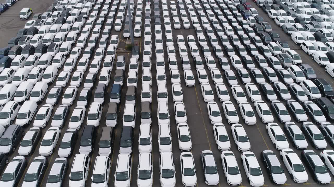 자동차 제조업체 또는 자동차 주차장 자동차 산업