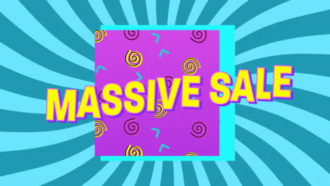 Massive-sale-graphic-on-rotating-stripes