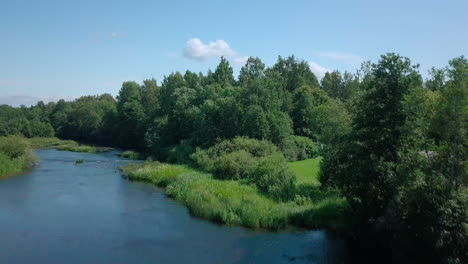 Aerial-of-the-Jägala-waterfall-in-Estonia