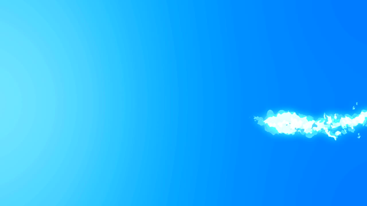 증기 구름 애니메이션, 만화 화이트 스모크 애니메이션, 안개 루프 배경