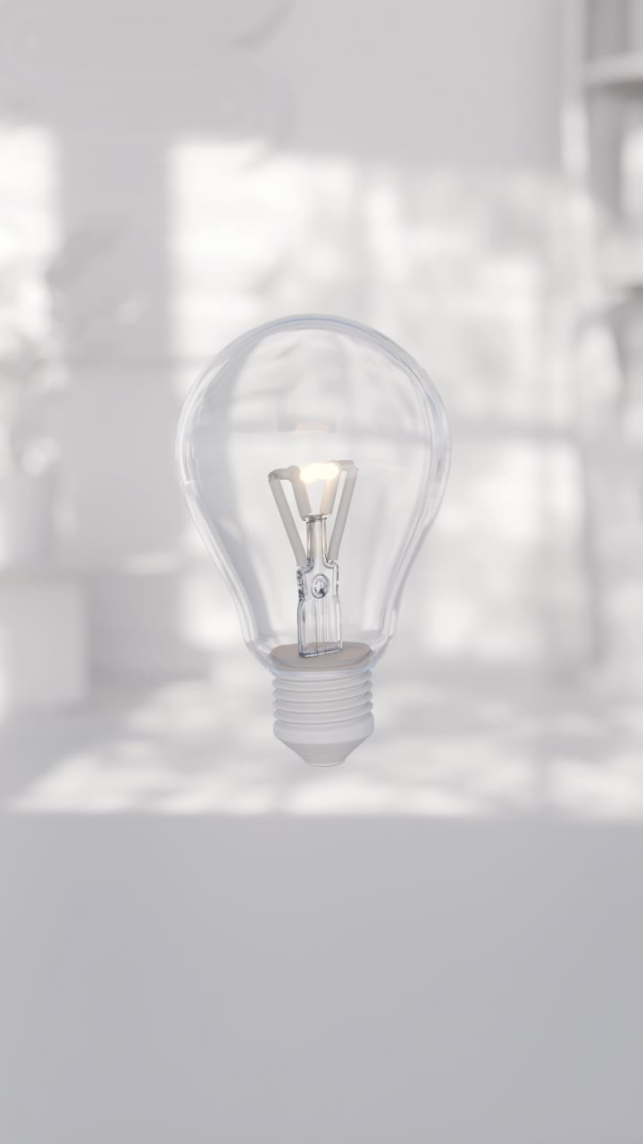 Broken and Intact Light Bulbs