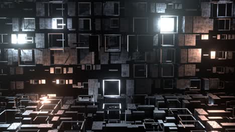 4k cyberspace abstraction. futuristic technology digital abstraction