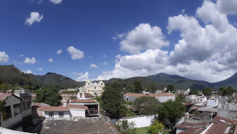 panoramic view of antigua, guatemala