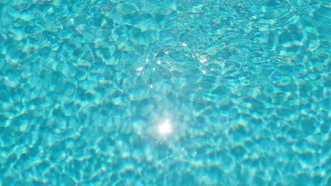 rippled water in a swimming pool