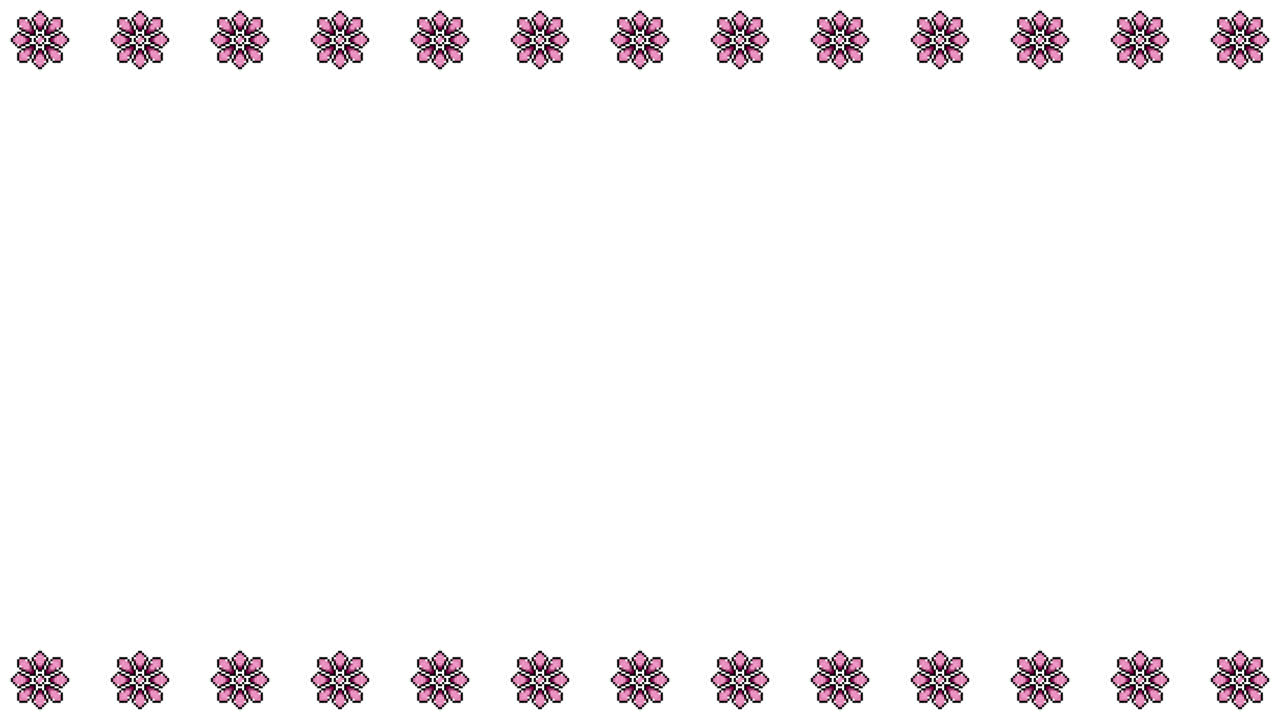 Pixel Art Flower 01 Frame Animated Overlay 1080p Transparent 30 fps (1).mov