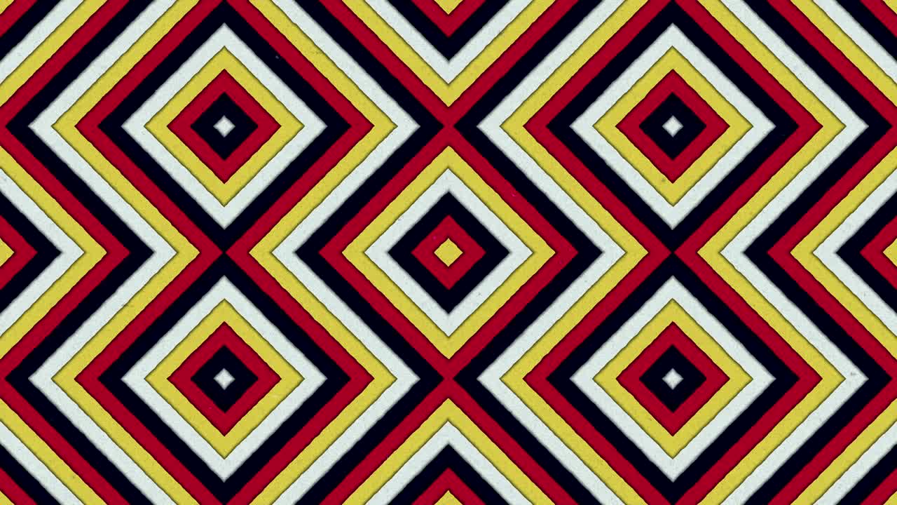 formas abstractas rombo rayas coloridas bucles sin costuras textura animada