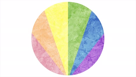 lgbtq pride month abstract circle motion background