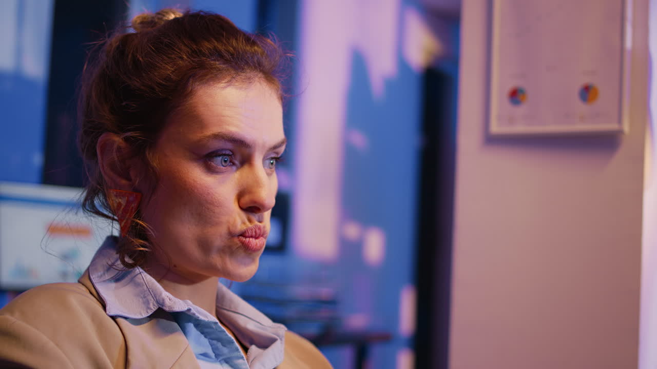 Professional Business Woman in Office Setting