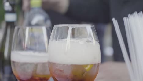 bebidas al aire libre