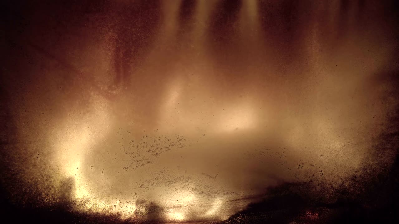 유리를 통해 벽난로에서 가까운 화재 불꽃