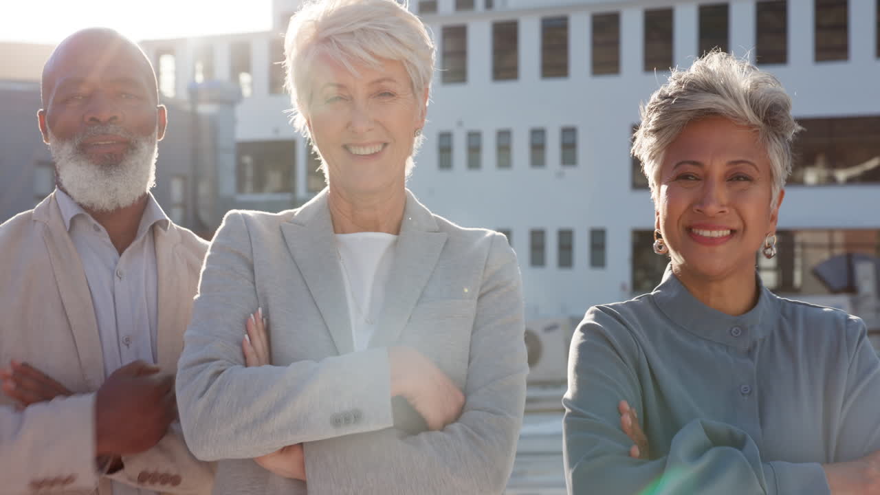 Portret van zakenmensen, management