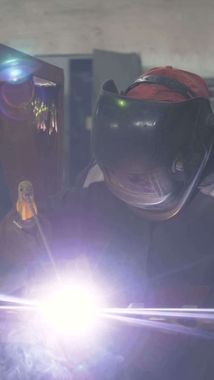 Welding in Progress