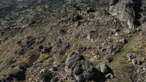 Camera-highlights-the-rugged-terrain-of-the-region-surrounding-Monsanto-Castle