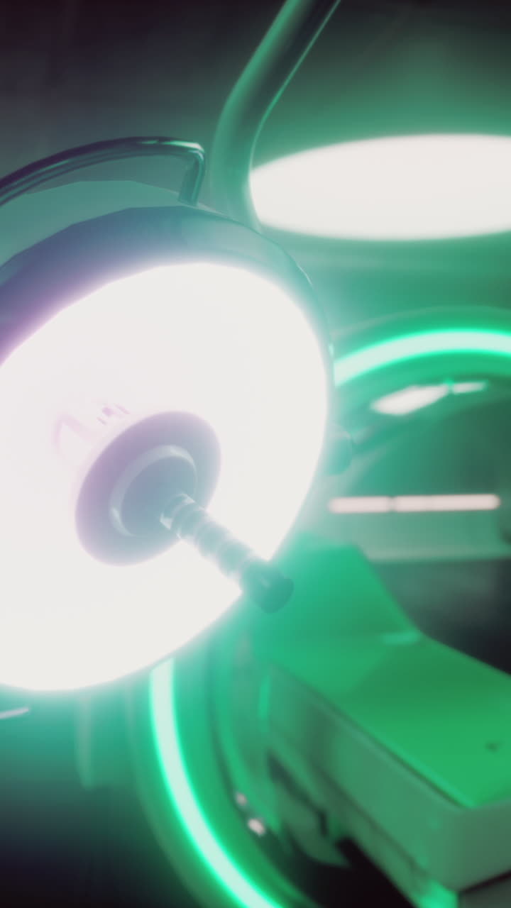 병원에서 거대한 mri 스캐너의 넓은