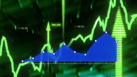 animation of digital data processing over computer servers