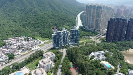 redirects traffic between sha tin and sai kung north away from the town centre