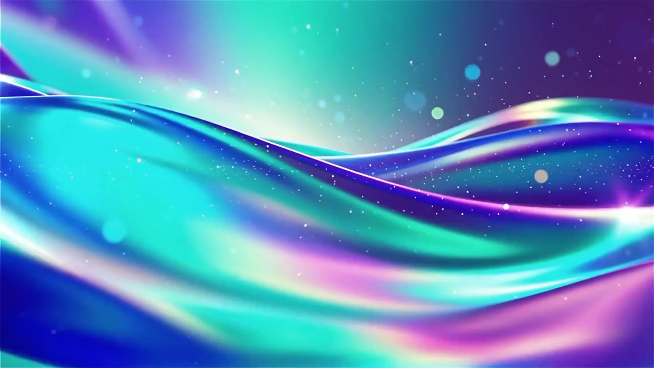 Abstract Flowing Light Waves Background