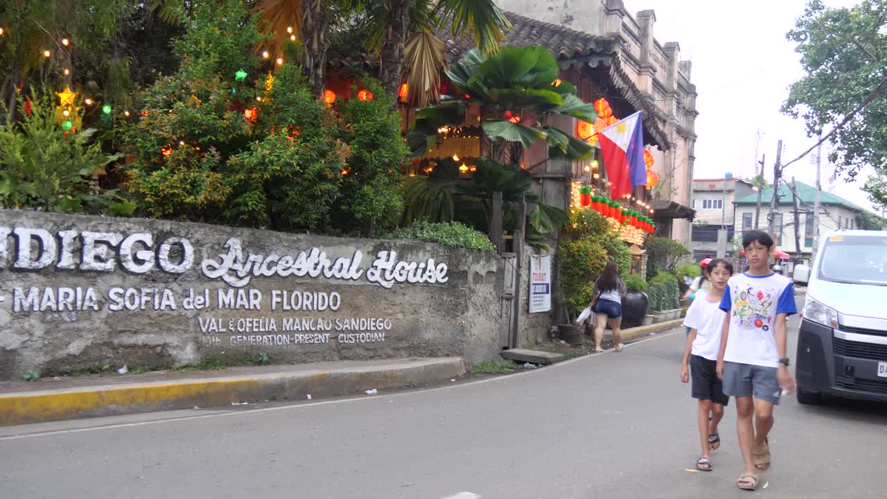 Yap-San Diego Historic Ancestral House in Cebu, Philippines, look at traditional Filipino architecture