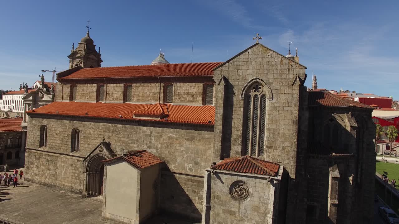 iglesia de são francisco en la ciudad de porto, portugal