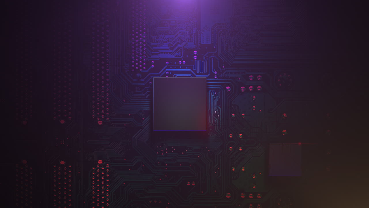 chip de computadora y placa madre