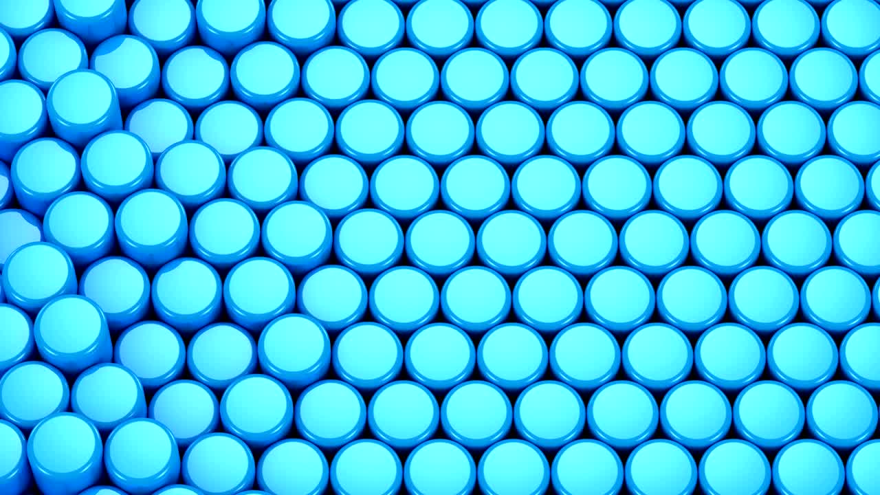 실린더는 파동을 형성합니다.