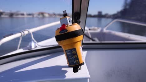 beacon on boat in gold coast waters