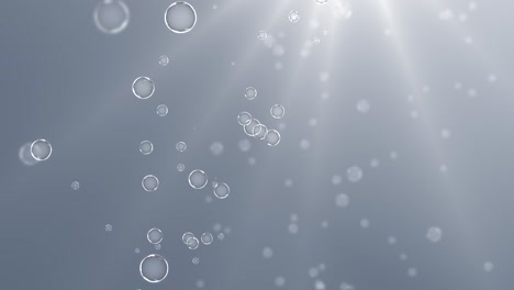 soplar burbujas baño de burbujas de jabón, estático 4k 3d pantalla verde fondo de animación de bucle