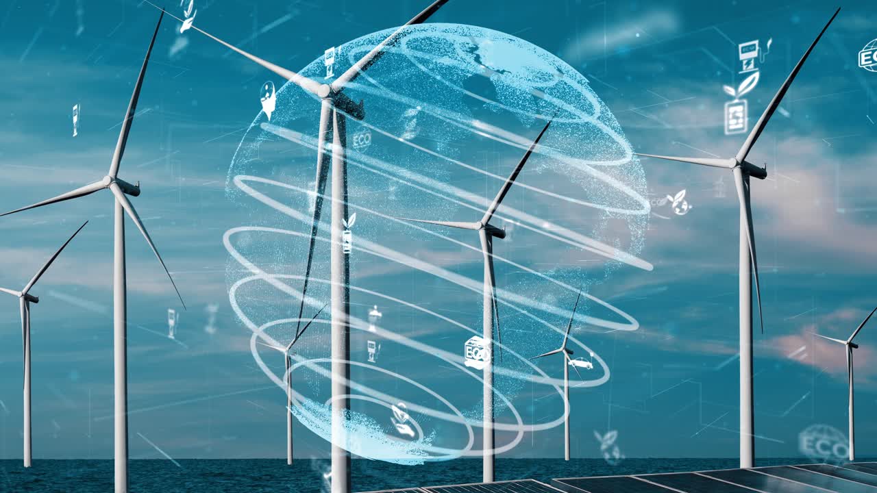 환경 보존 기술 및 글로벌 지속 가능한 esg에 접근