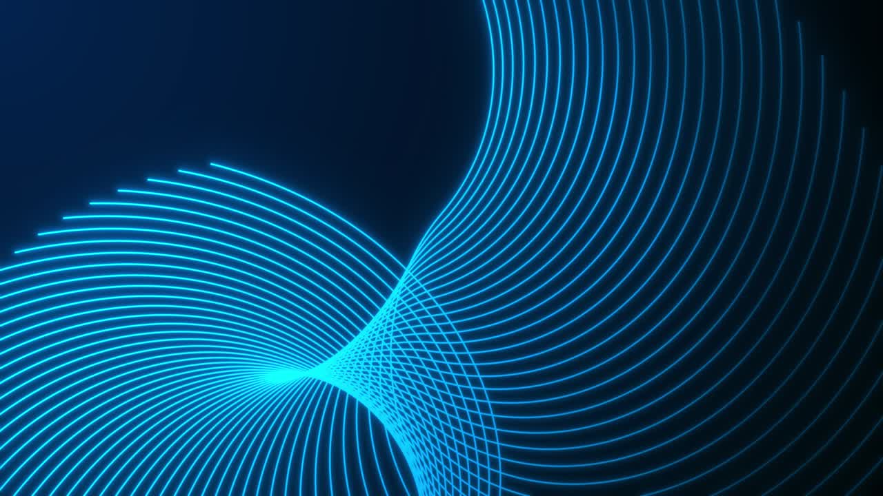 Simple background with neon lines