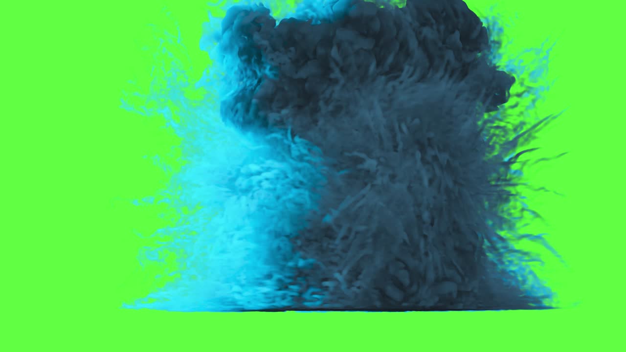 explosión de tinta abstracta