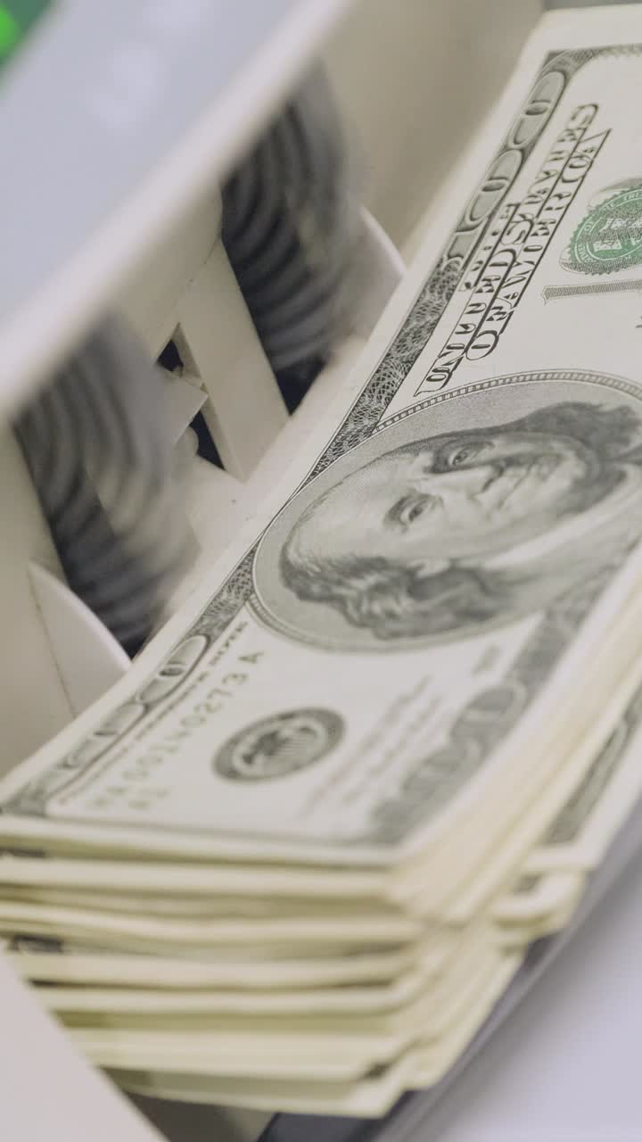 Stacks of US Dollar Bills