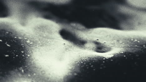 old footage of weird science experiment - macro liquids