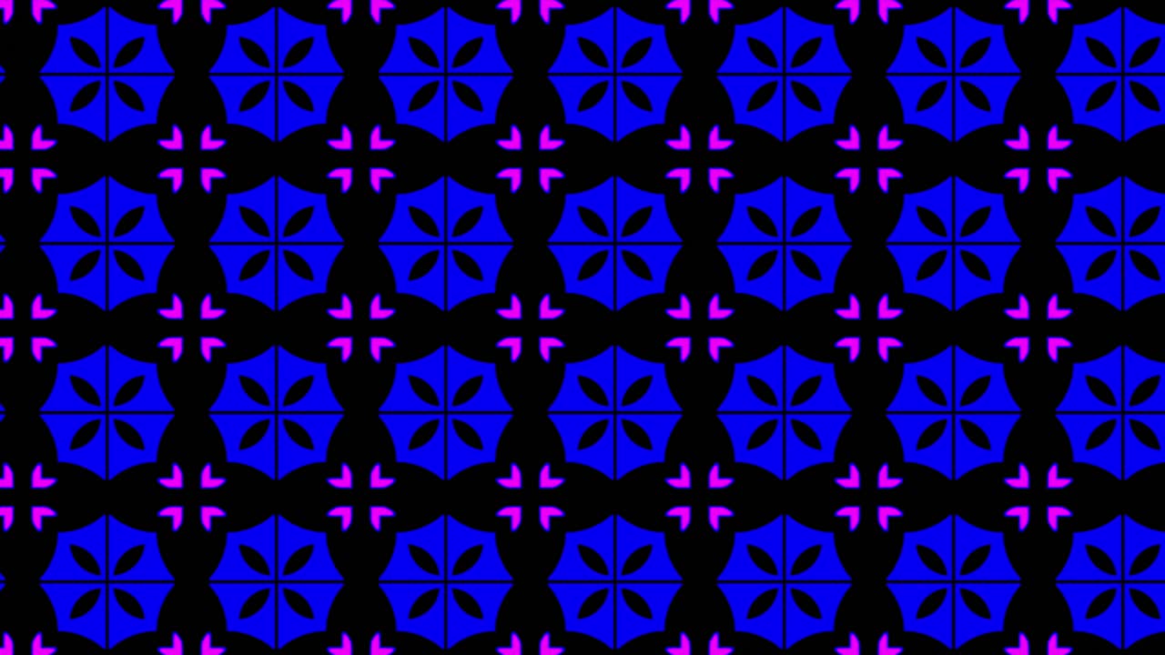 patrón geométrico octogonal azul. panorámica