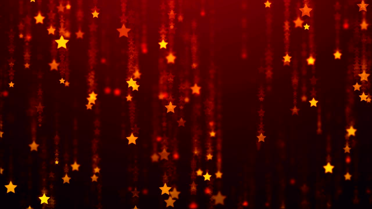 별이 떨어지는 비 색의 배경