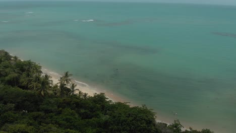 Praia-do-Espelho-drone-footage-4k-sunshine-beach-of-mirror-bahia-caraiva-brazil-river-porto-seguro