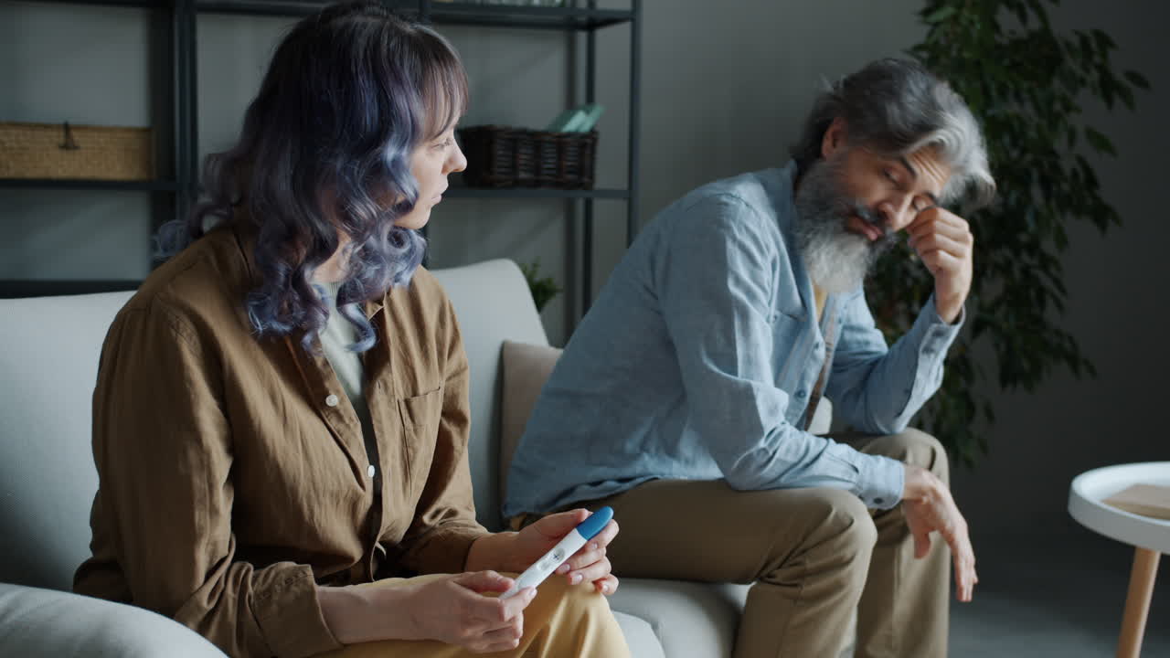 Couple Reacts to Pregnancy Test Results
