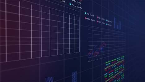 Animation-of-financial-data-processing-with-numbers-over-grid