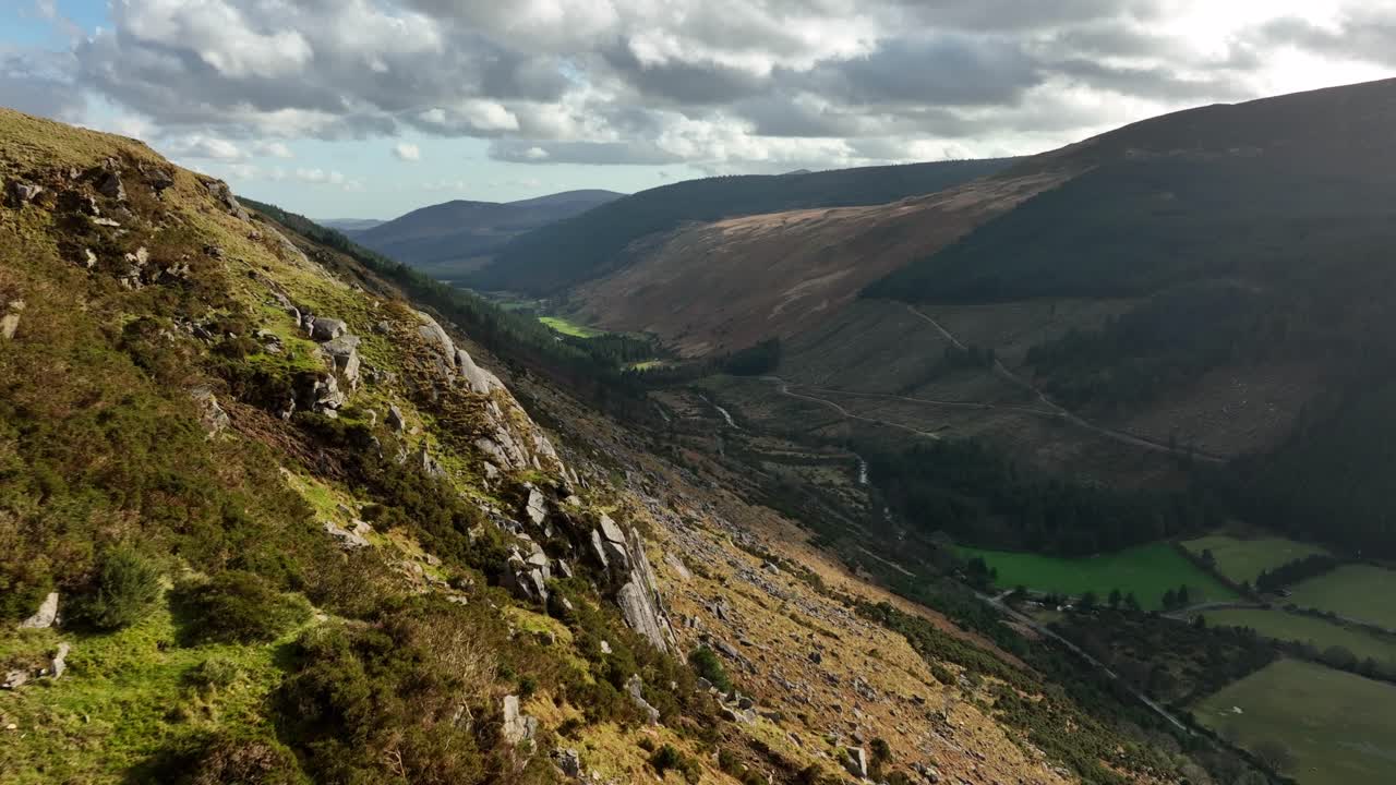 glenmalure, wicklow, irlanda, febrero de 2022