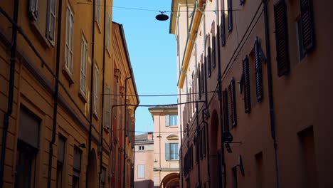 italian alleyway with historic buildings