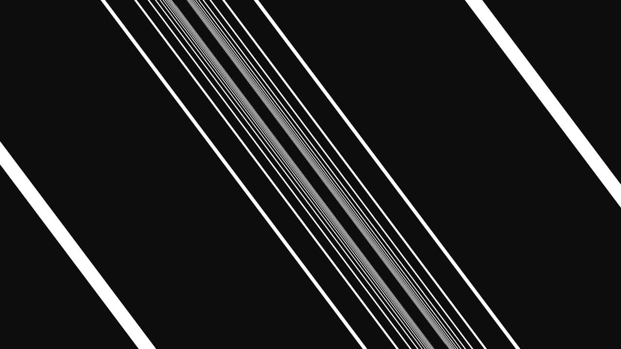 선의 추상적인 애니메이션: 공간에서 움직이는 선의 추상의 배경