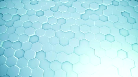 tecnología de movimiento abstracto hexágonos fondo