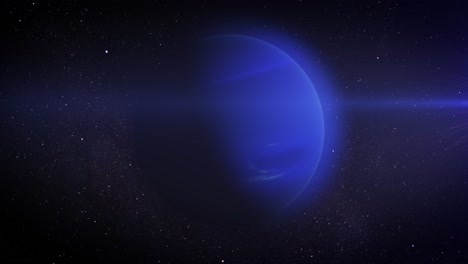 neptune in outer space