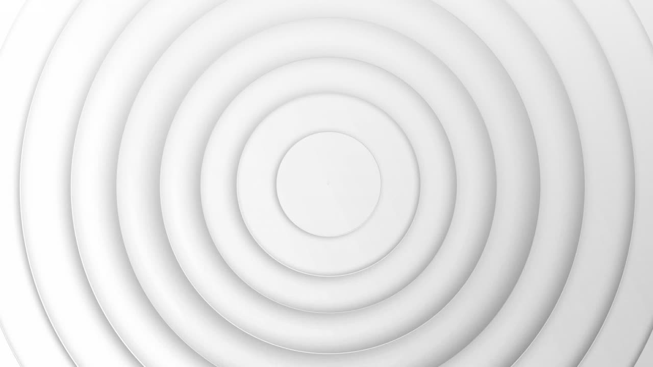 animación de texto pow sobre burbuja de habla retro con círculos blancos en bucle sin costuras