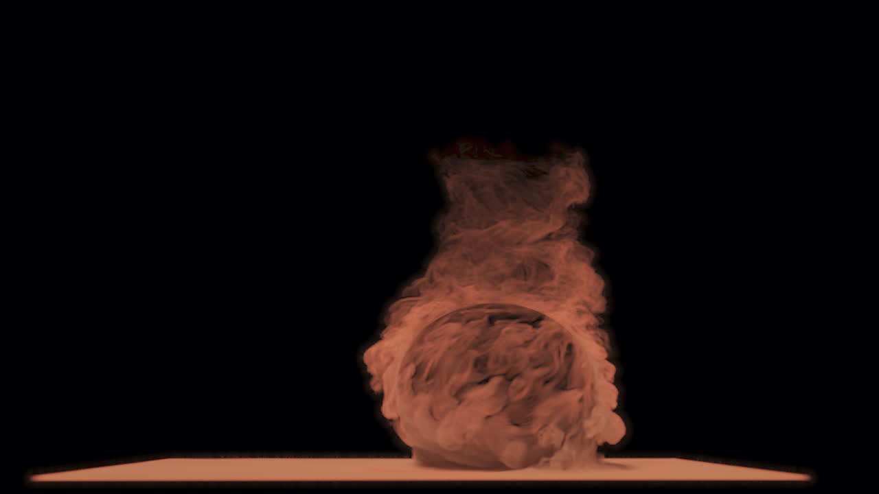 explosión de tinta abstracta