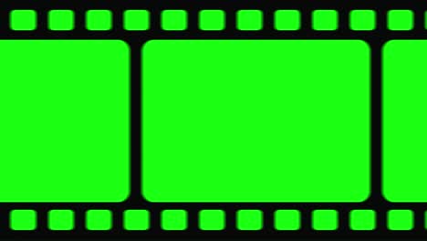 Film-Strip-Animated-on-Green-Screen-with-Alpha-Chanel