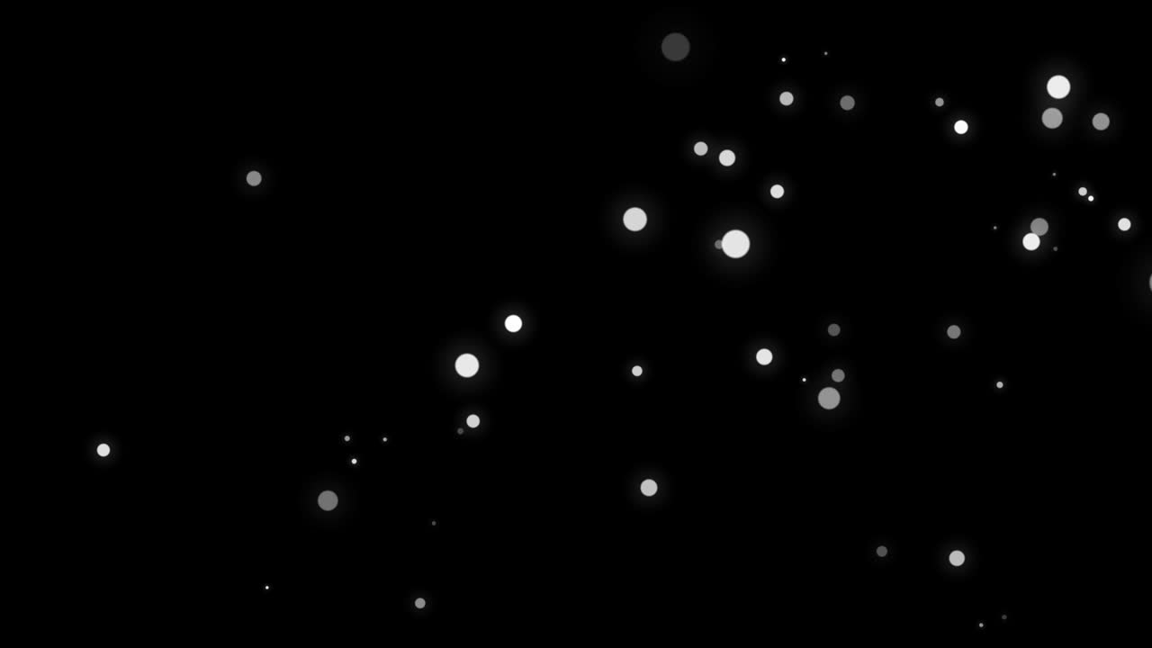 밝은 반이는 입자의 빛 효과 비행 (bokeh)